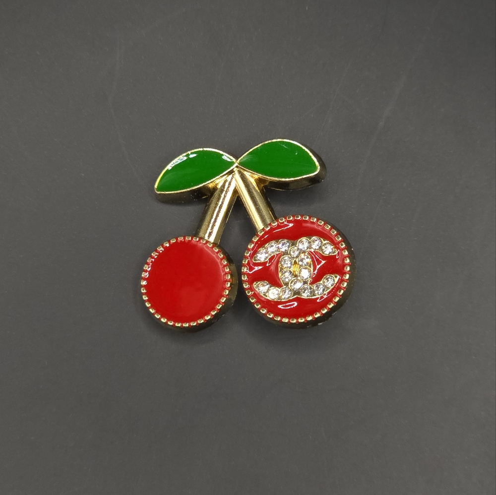 (𝟐/$𝟏𝟓) CC Cherry 🍒 Croc Charm